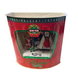Hot Wheels Holiday Future Millennium Edition Collectible Diorama Display - 1999